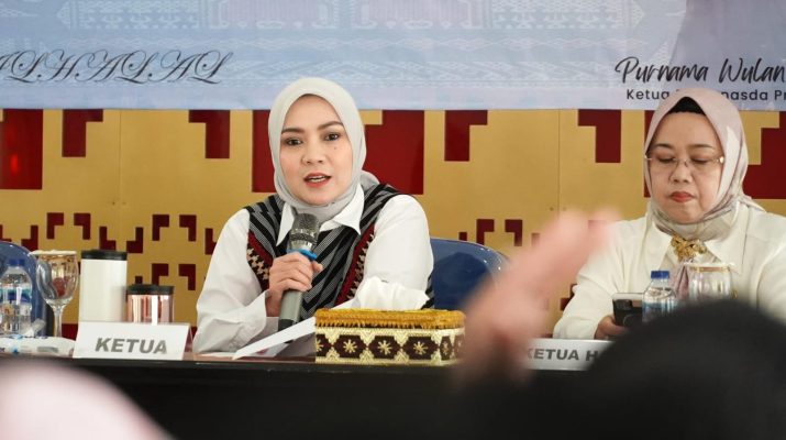 Gelar Rakor Perdana, Ketua Dekranasda Provinsi Lampung Mantapkan Komitmen Majukan UMKM dan Kerajinan