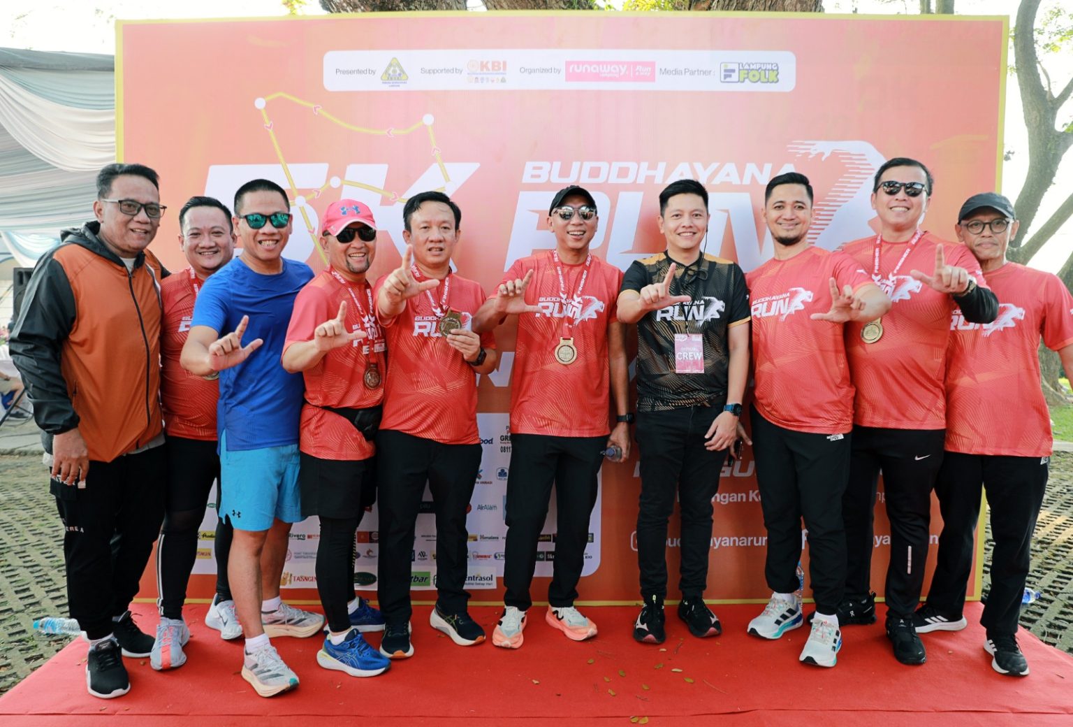 Budhayana Run 2025: Gubernur Mirza Ajak Lampung Bergerak dan Bersatu