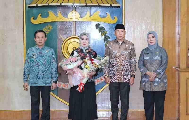 Gubernur Lampung Lepas Purna Bakti Tina Malinda