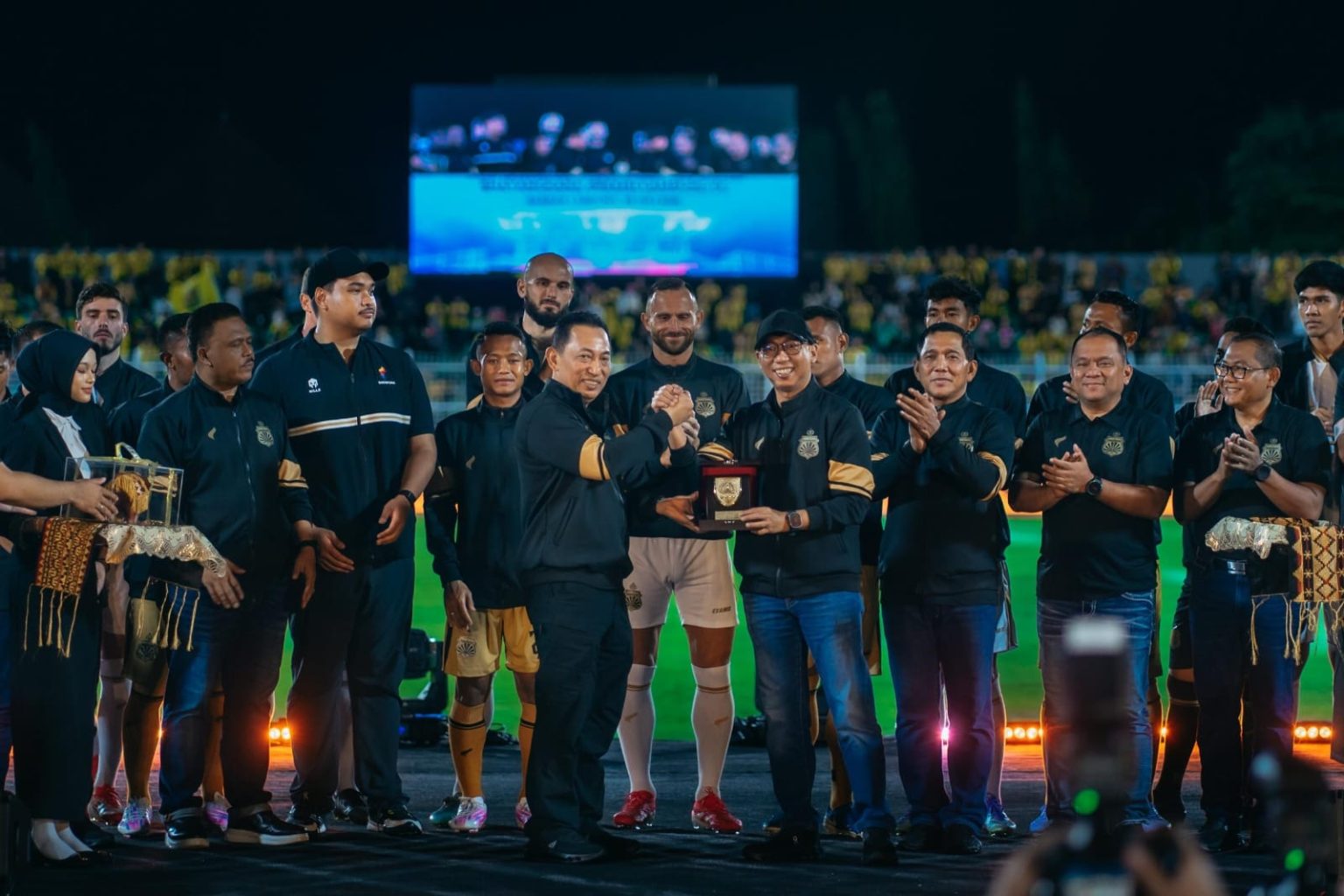 Launching Bhayangkara FC, Janji Gubernur Lampung Tunai