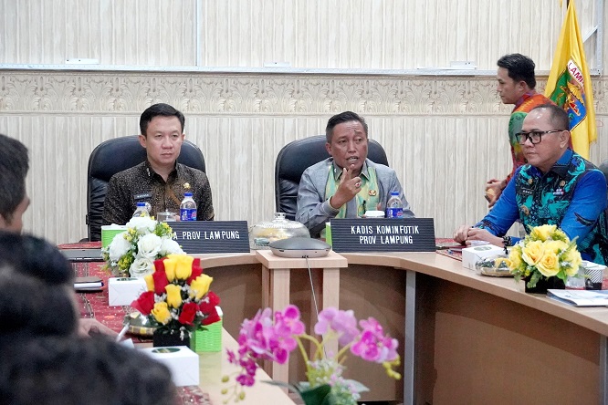 Kadis Kominfotik : Lampung Jaga Optimisme, Fenomena Ekonomi Membaik, Kemiskinan Menurun