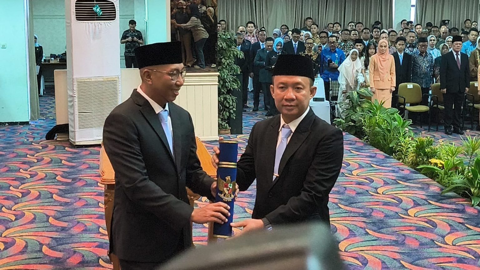 Gubernur Mirza Lantik Marindo Kurniawan Sekdaprov Lampung