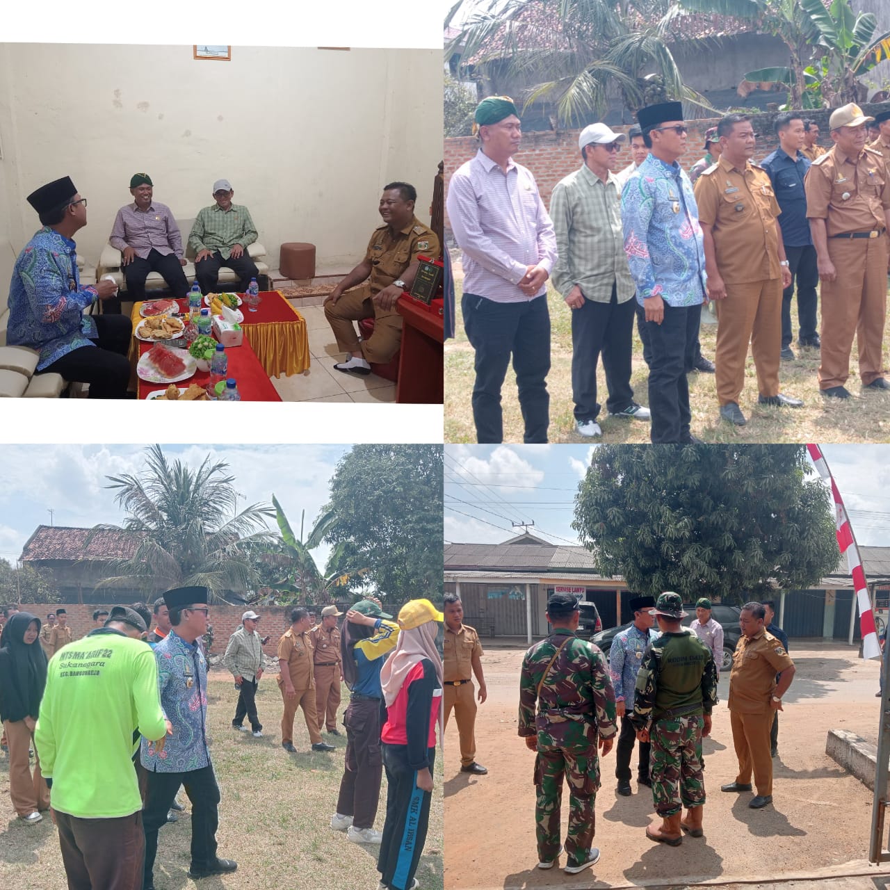 Bupati Lampung Tengah Tinjau Wilayah Bangun Rejo