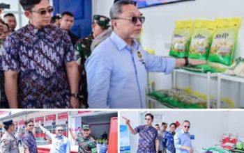 Menko Pangan RI Zulkifli Hasan Lakukan Kunker ke Koperasi Merah Putih Way Urang