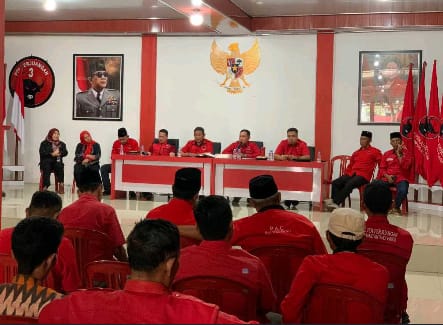 DPC PDIP Lamsel Aplikasikan Gagasan pendirian RPR Sebagai Wadah penjaringan Aspirasi Masyarakat
