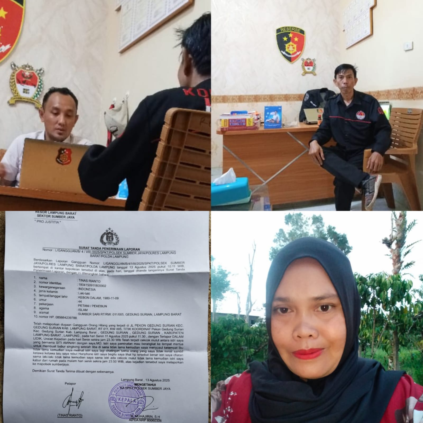 INFO Orang Hilang Meninggalkan Rumah