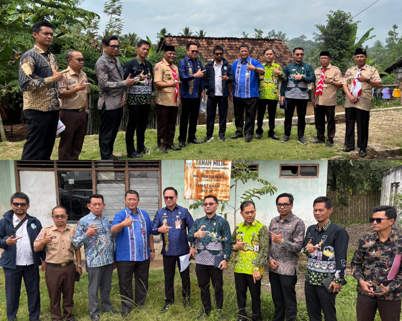Kemendagri Bersama PUPR Dan Pemkab Tanggamus Tinjau Tiga Lokasi SPPG, Ini Harapannya