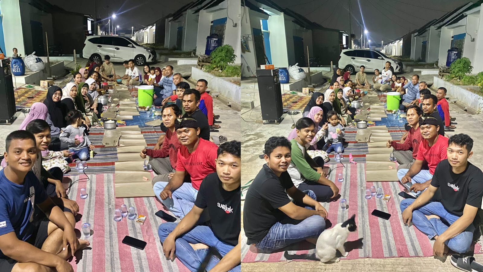 Semangat 45, Warga G5-G6 Perum GHK Tahap 5 Gelar Doa dan Makan Bersama
