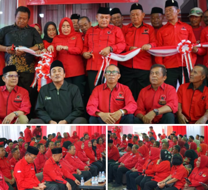 HUT RI Ke-80, Momen Hadirnya PDIP di Tengah Masyarakat Perjuangkan Aspirasi, Nanang Ermanto Launching Program Rumah Aspirasi