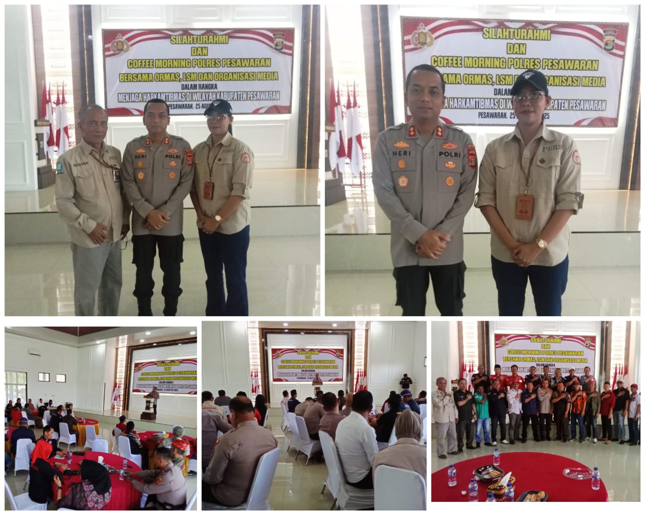 GWI Pesawaran Apresiasi Kapolres Terbuka Terhadap Kritik