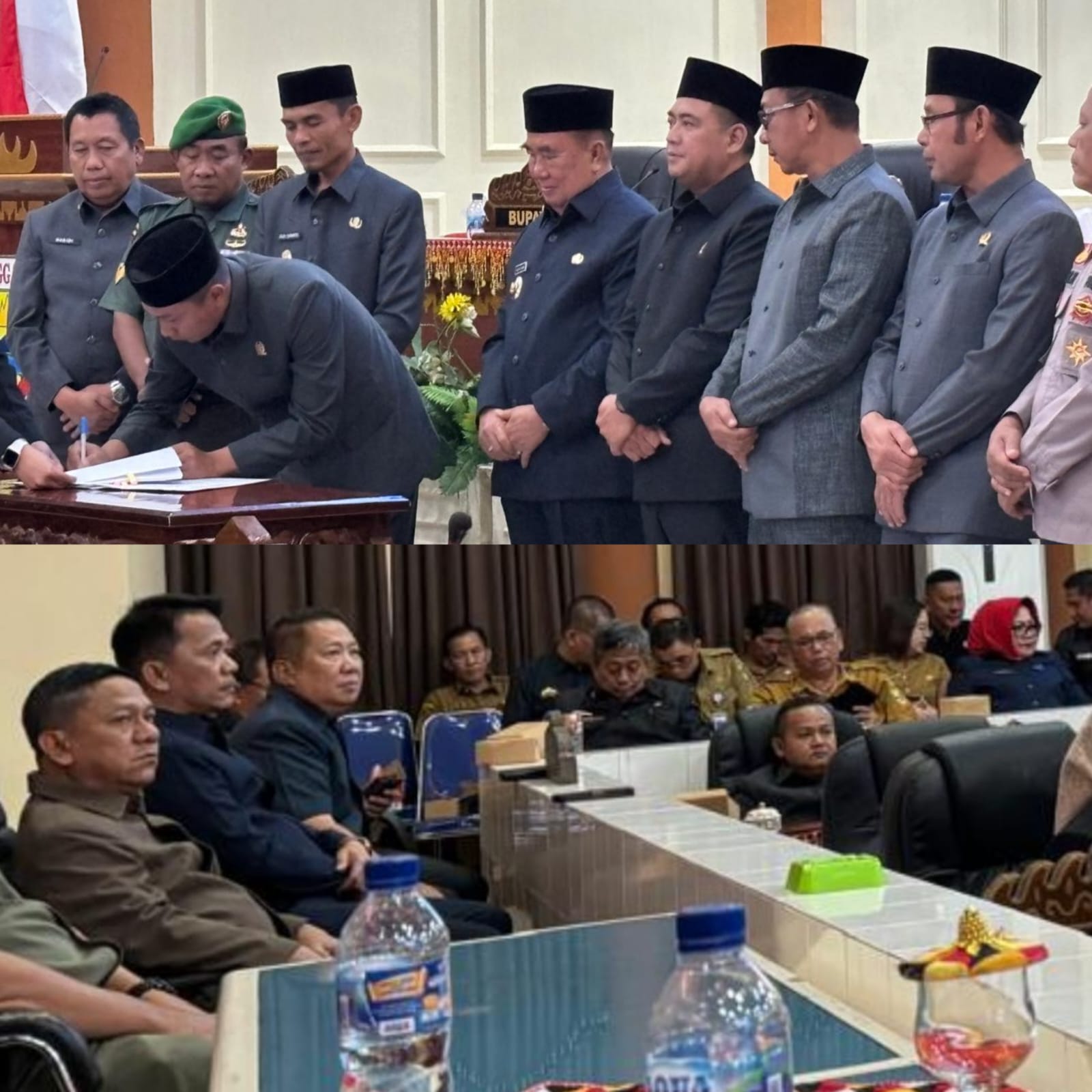 DPRD Tanggamus Gelar Paripurna Laporan Banggar KUPA-PPAS Perubahan 2025