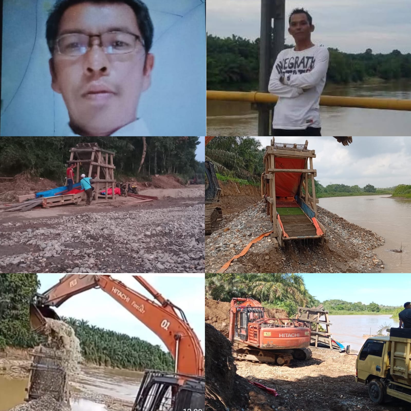 Lapor Pak Kapolda Dan Kapolresta Jambi Untuk Segera Menangkap Deva, Maskur Dan Arip Selaku Penambang Emas Ilegal Tampa Ijin Di Desa Koto Baru Tabir Lintas Merangin