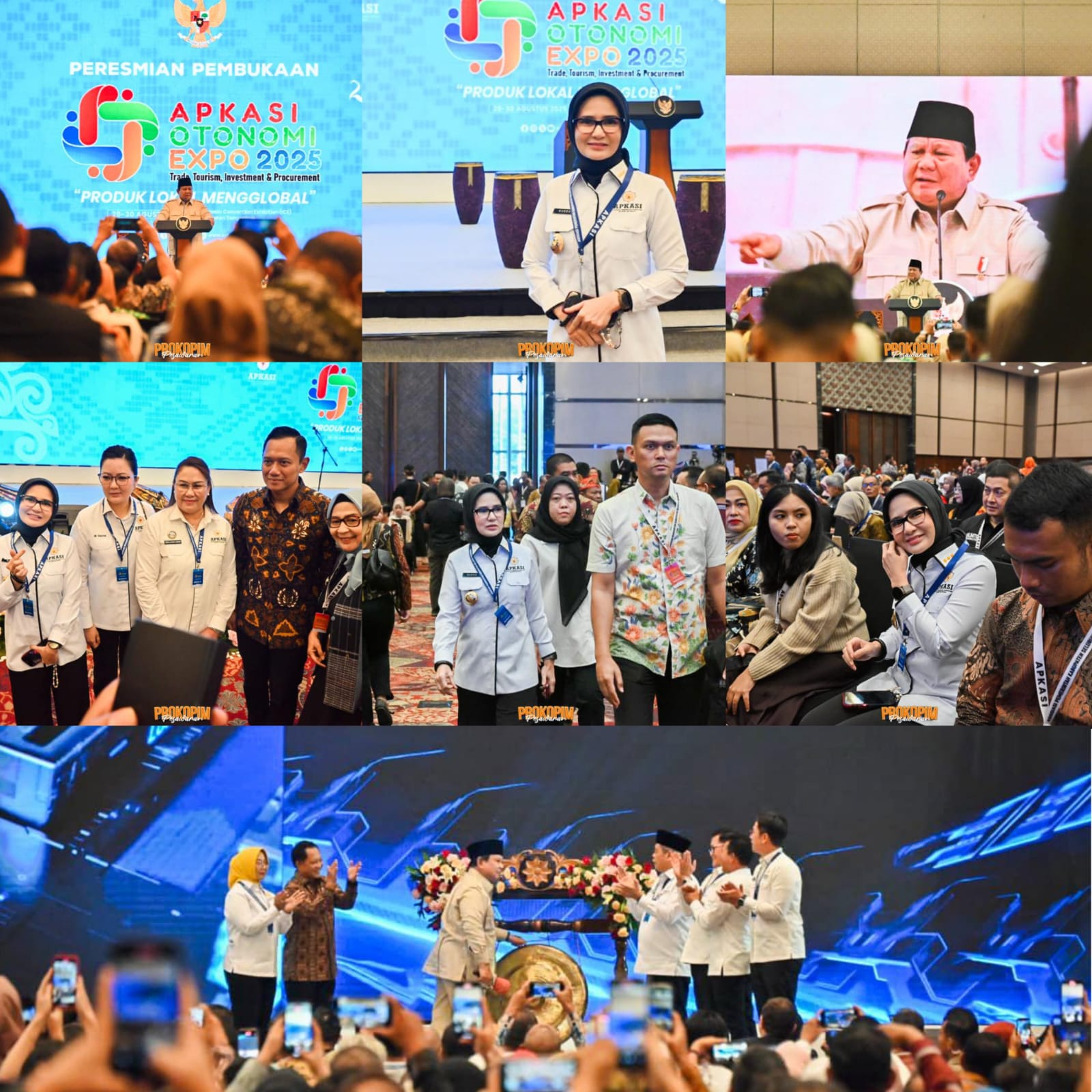 Bupati Pesawaran Nanda Indira Hadiri Event Nasional Apkasi Otonomi Expo 2025