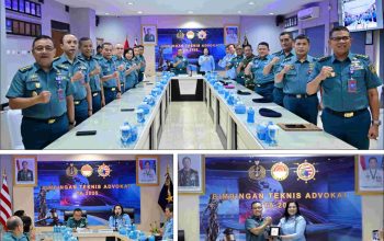 Mabes TNI AL Gandeng ABI Gelar Bimtek Advokat