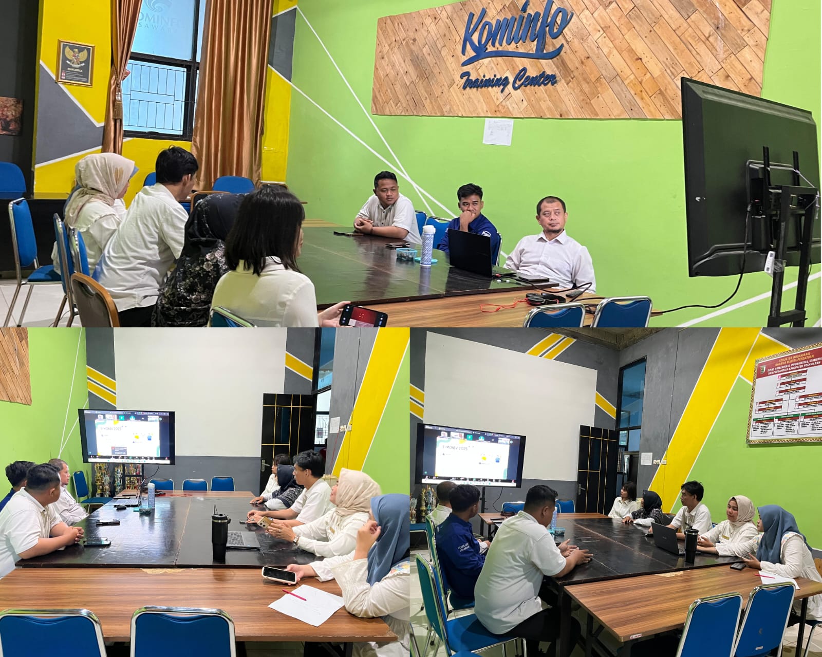 Diskominfotiksan Pesawaran Ikuti Peluncuran dan Sosialisasi E-Monev Keterbukaan Informasi Publik Se-Provinsi Lampung 2025