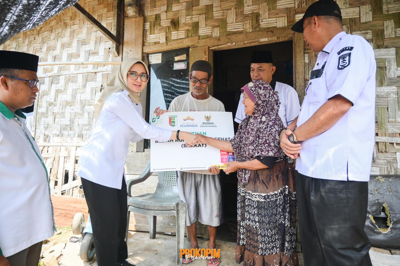 Ibu Napsiah Warga Desa Gunung Sugih Kecamatan Kedondong Terima Manfaat Program BERKAT
