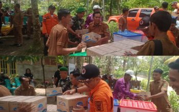 Babinsa Koramil 02/Wonosobo Dampingi Kunjungan Kerja Wakil Gubernur Pasca Gempa