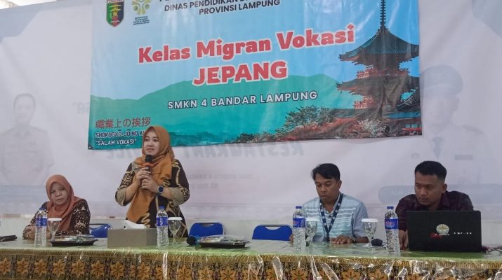 Pemprov Lampung Gelar Sosialisasi Kelas Migran Vokasi Jepang, Bagi Alumni SMK