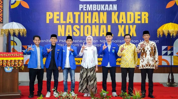 Pelatihan Kader Nasional PMII Digelar, Pemprov Lampung Dukung Upaya Peningkatan SDM Berkualitas