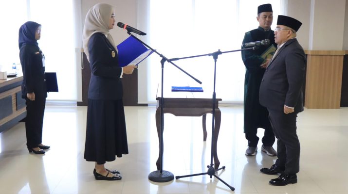 Wagub Jihan Lantik dr. Imam Ghozali Sebagai Direktur RSUD Dr. H. Abdul Moeloek