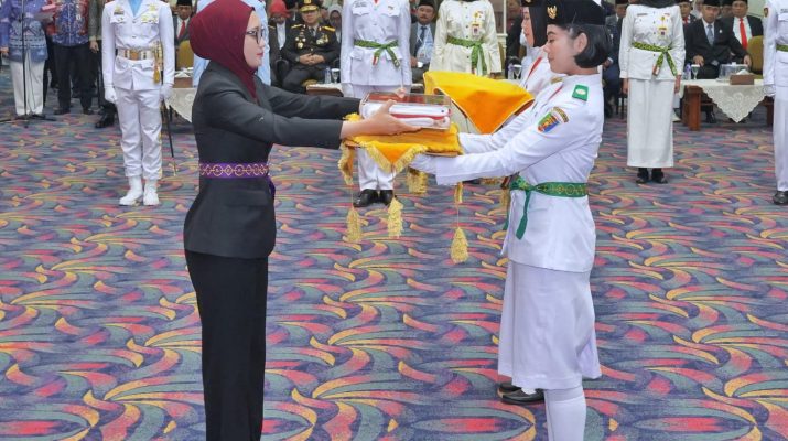 Paskibraka Provinsi Lampung 2025 Siap Jalankan Tugas di HUT RI Ke-80