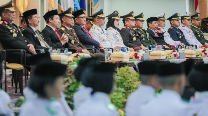 Pemprov Lampung Ikuti Detik-Detik Proklamasi HUT RI ke-80 secara Virtual Dipimpin Presiden di Istana Merdeka Jakarta