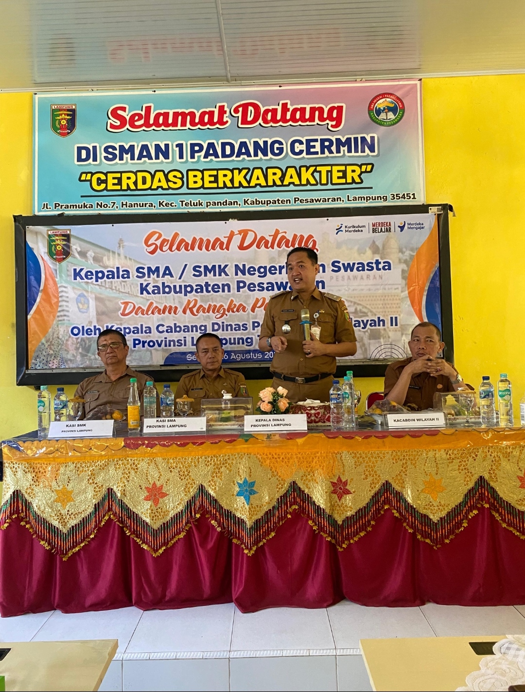 Thomas Amirico Gelar Pembinaan Kepala Sekolah SMA dan SMK