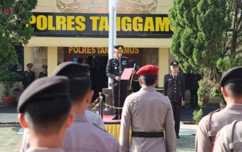 Kapolres Tanggamus Pimpin Upacara Hari Kesaktian Pancasila