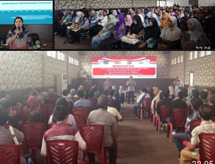 Polres Lampung Selatan Latih Karyawan SPPG soal Kebersihan dan Kesehatan
