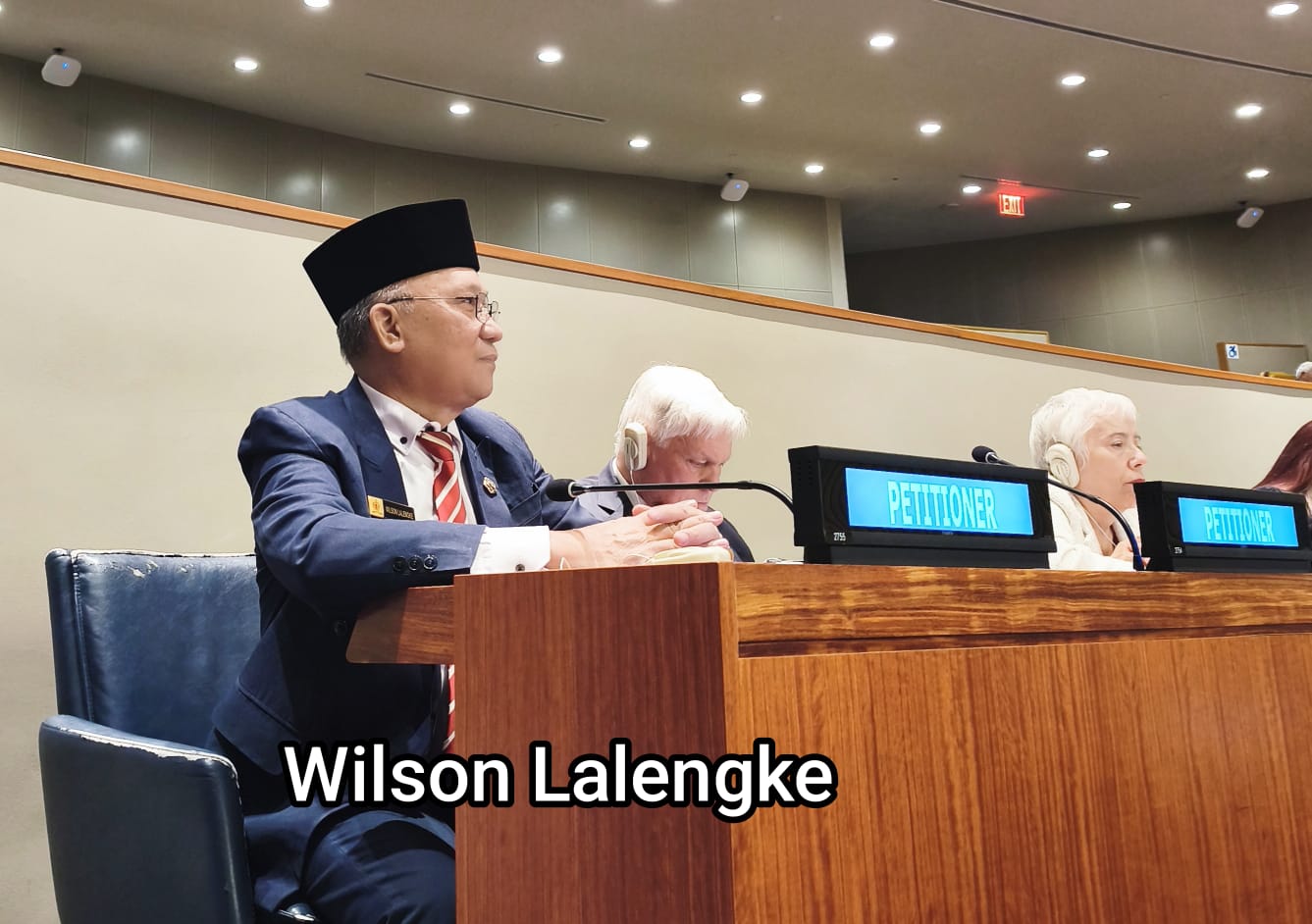 Suara untuk Kemanusiaan: Pidato Wilson Lalengke di PBB dan Angin Perdamaian di Timur Tengah