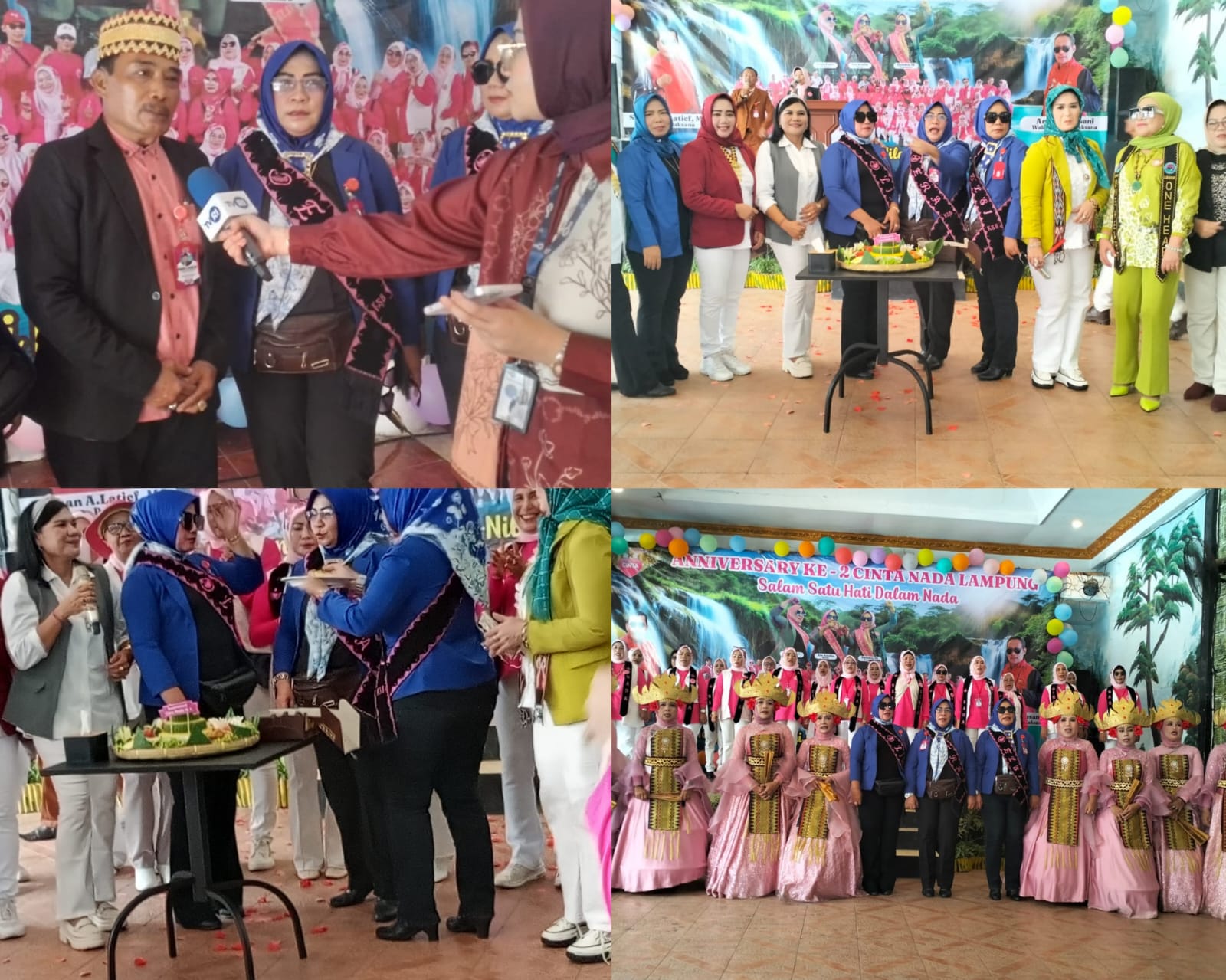 Anniversary Cinta Nada Lampung ke -2  Sukses Dihotel Sultan Begadang 4 Bandar Lampung