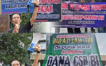 Triga lampung Desak Periksa Bupati Lampung Timur dan Tetapkan Tersangka Kasus Suap Zarof Ricar