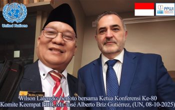 Ketua Konferensi Ke-80 Komite Keempat PBB Berikan Komentar atas Pidato Wilson Lalengke