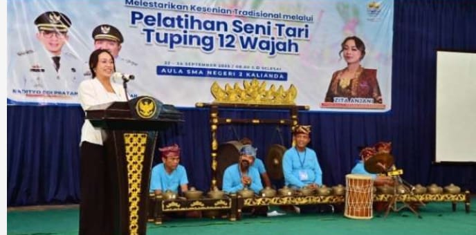 Ketua TP-PKK Lampung Selatan Zita Anjani Targetkan 1.000 Penari di HUT Lamsel