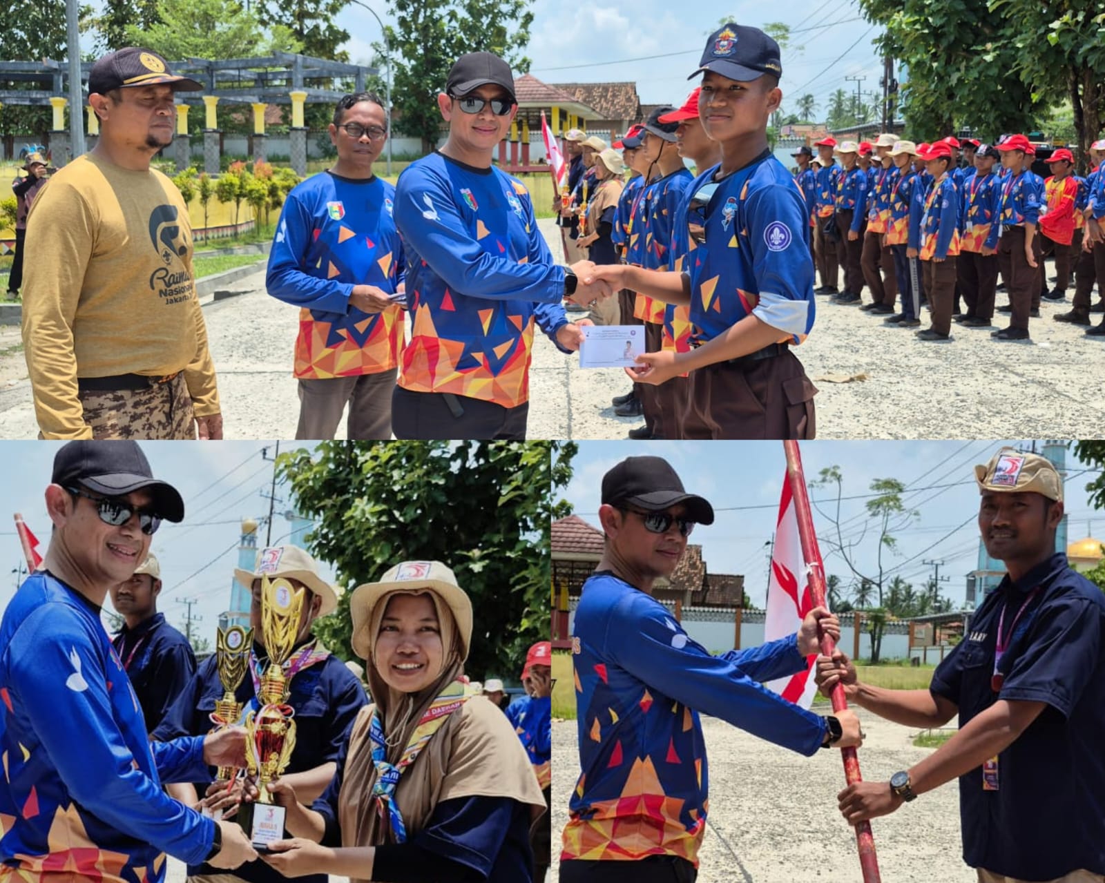 Kwarcab Pramuka Tanggamus Sambut Kontingen Jamda, Raih Juara 1 dan 2 Tingkat Provinsi