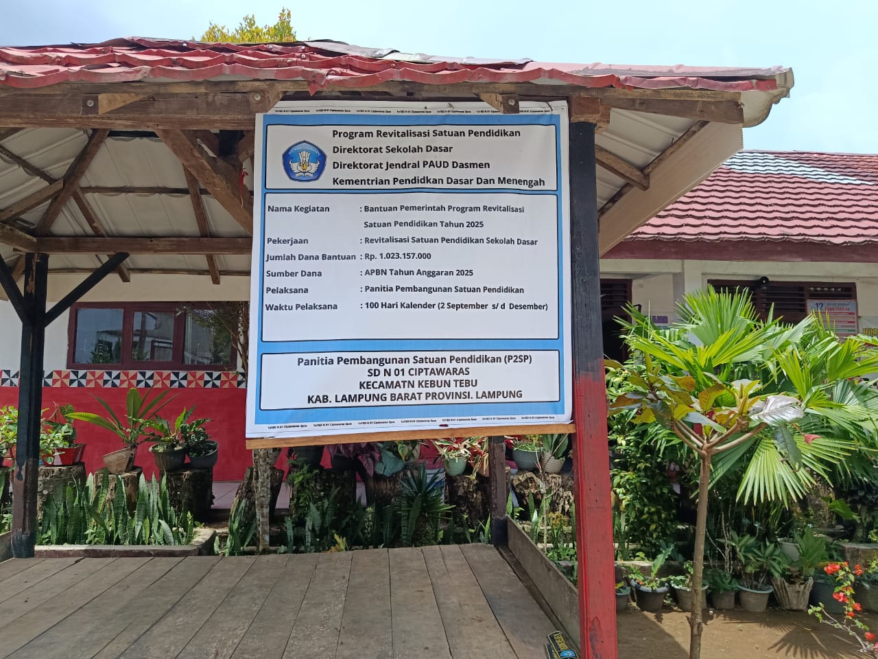 Proyek Revitalisasi SDN 01 Ciptawaras Banyak Di Temukan Kejanggalan, DPW FORSAL Lambar, LSM TRC-BPAN LAI Dan Gabungan Media FORSAL Turun Tangan