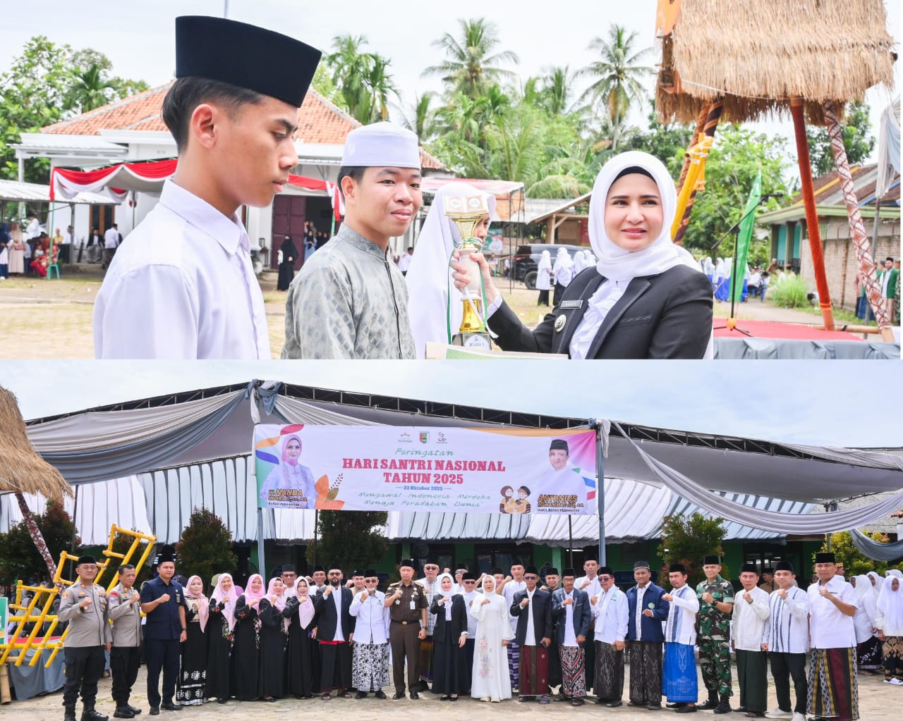 Peringati Hari Santri Nasional, Bupati Pesawaran Ajak Santri Jadi Pelaku Peradaban Dunia