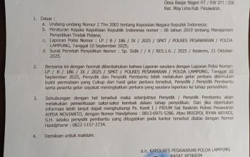Kasus Viral Mantan Anggota Dewan Ludahi Dan Pukul Korban Naik Penyidikan, Polres Pesawaran Bakal Tetapkan Tersangka