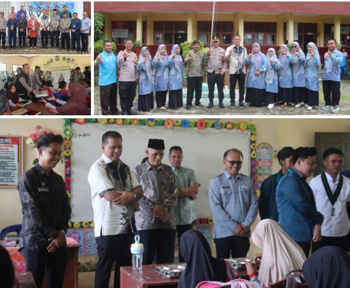 Dir Intelkam Polda Lampung Lakukan Pengecekan Program Makan Bergizi Gratis di SDN 1 Way Lubuk