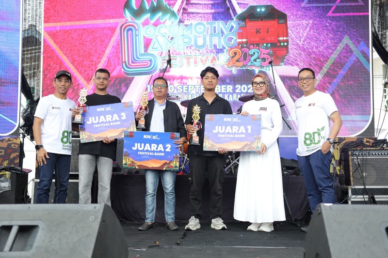 Locomotive Lampung Festival 2025, PT KAI Didorong Tingkatkan Layanan Transportasi Modern, Nyaman, dan Tepat Waktu bagi Masyarakat