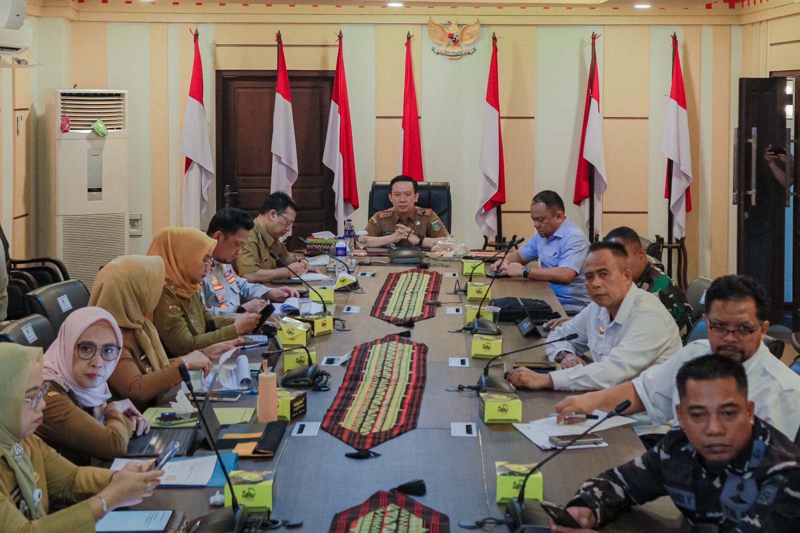 Pemprov Lampung Ikuti Arahan Mendagri Terkait Pengendalian Inflasi dan Perkembangan Situasi Nasional Terkini