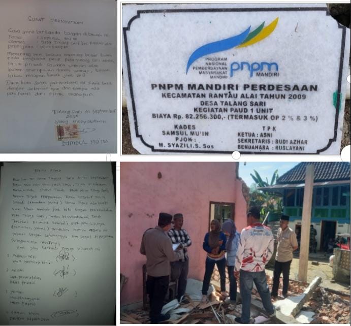 Siapa Dalang Pembongkaran Aset Desa Talang Sari Hingga Menimbulkan Kematian