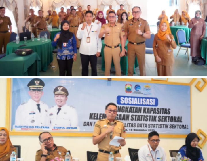 Pemkab Lamsel Perkuat Interoperabilitas Data untuk Tingkatkan Kualitas Statistik Sektoral