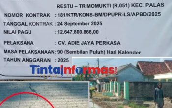 Kemenangan Proses Tender CV. Adie Jaya Perkasa Meraup Nilai Proyek Senilai Rp 28 Milyar Dinilai Janggal, Panitia Lelang Diduga Lakukan Kolusi dan Manipulasi