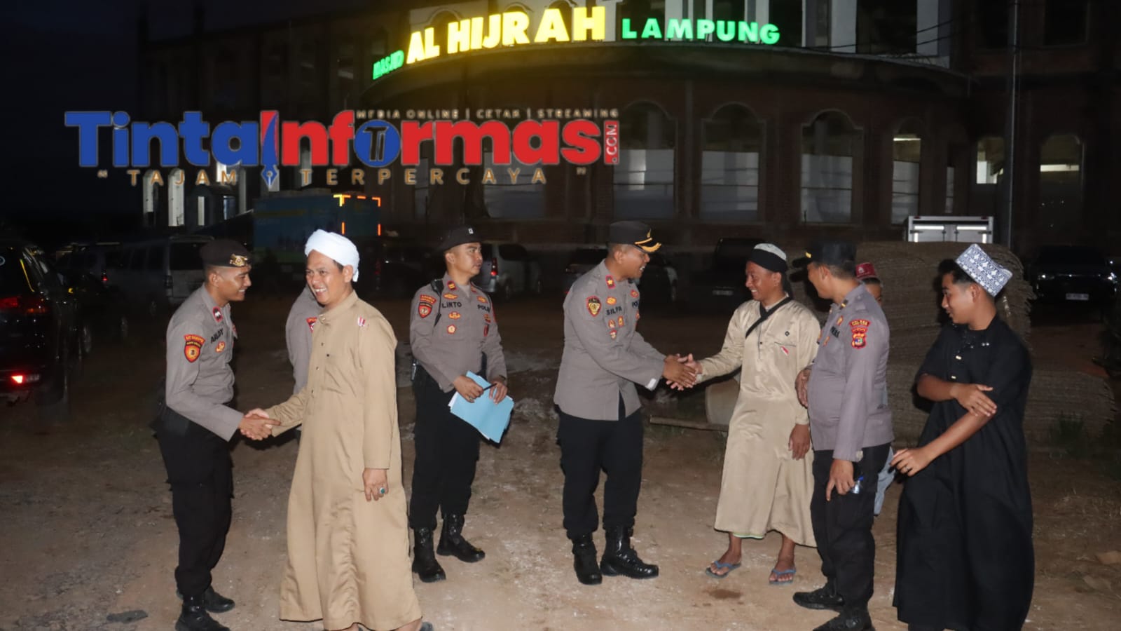 Indonesia Berdoa, Polres Lampung Selatan Siaga di Lokasi IJTMA Peserta Mulai Berdatangan