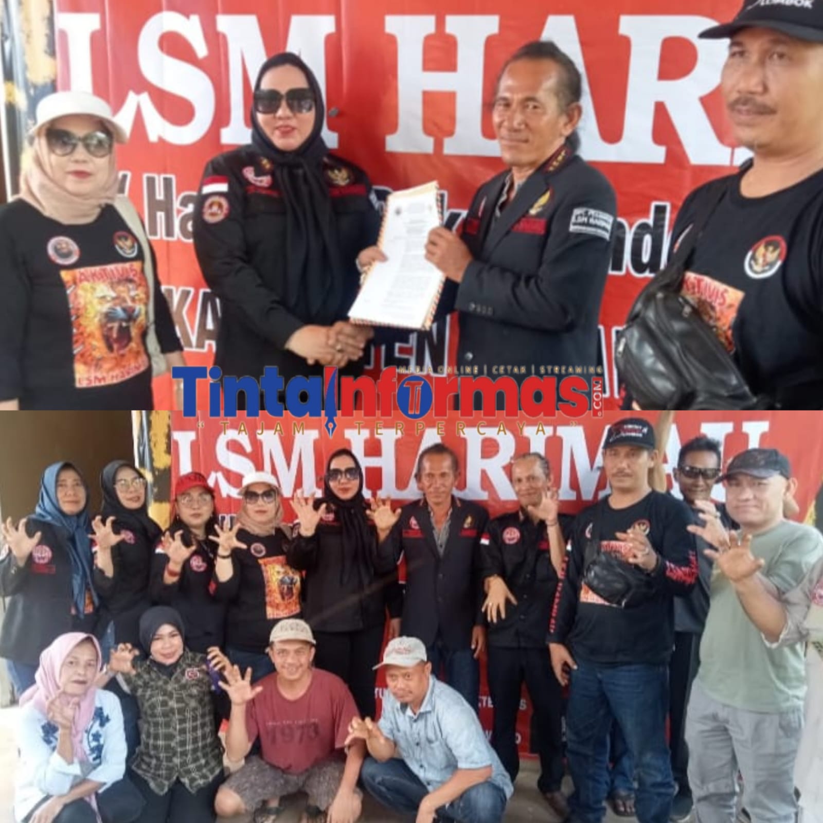 LSM HARIMAU Kabupaten Pesawaran Resmi Terbentuk, Safruddin Ditunjuk Sebagai Ketua