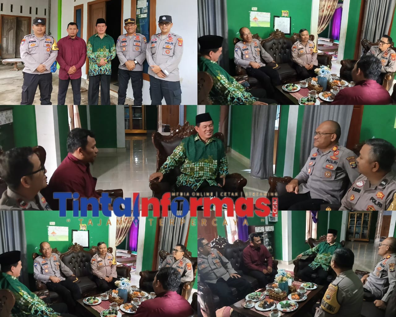 Perkuat Sinergitas, Polres Lampung Barat Sambangi Ketua Muhammadiyah