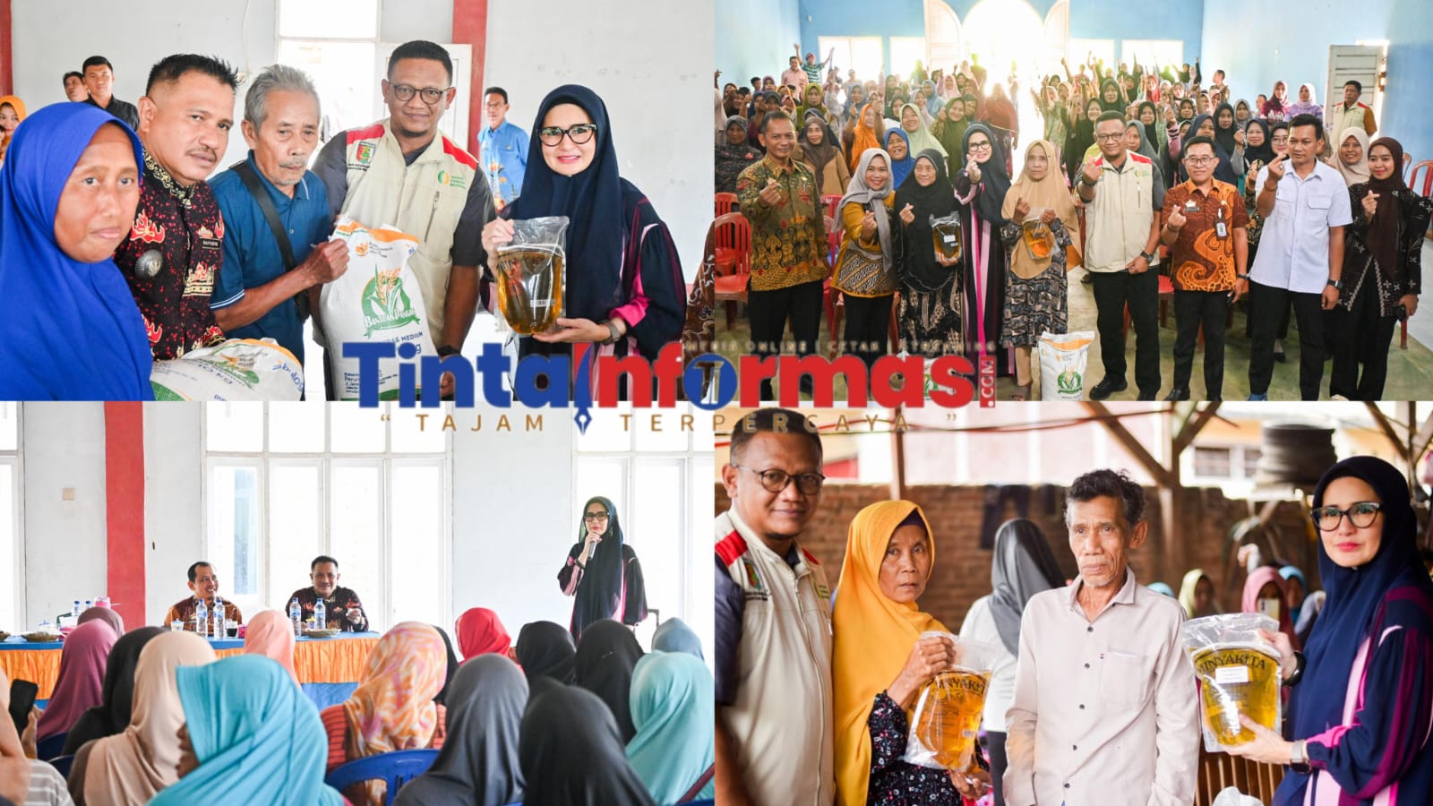 Bupati Pesawaran Monitoring Penyaluran Bantuan Pangan Pemerintah Periode Oktober-November 2025