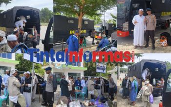 Brimob Polda Lampung Siapkan Transportasi dan Dapur Lapangan Untuk Dukungan Kegiatan Tabligh Akbar “Indonesia Berdoa”