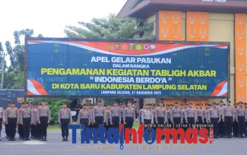 Polda Lampung Siap Amankan Acara Keagamaan Tabligh Akbar Indonesia Berdoa 2025